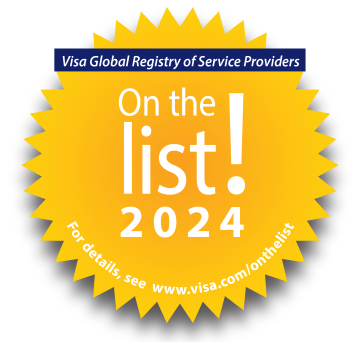 Logotipo de Visa Global Registry